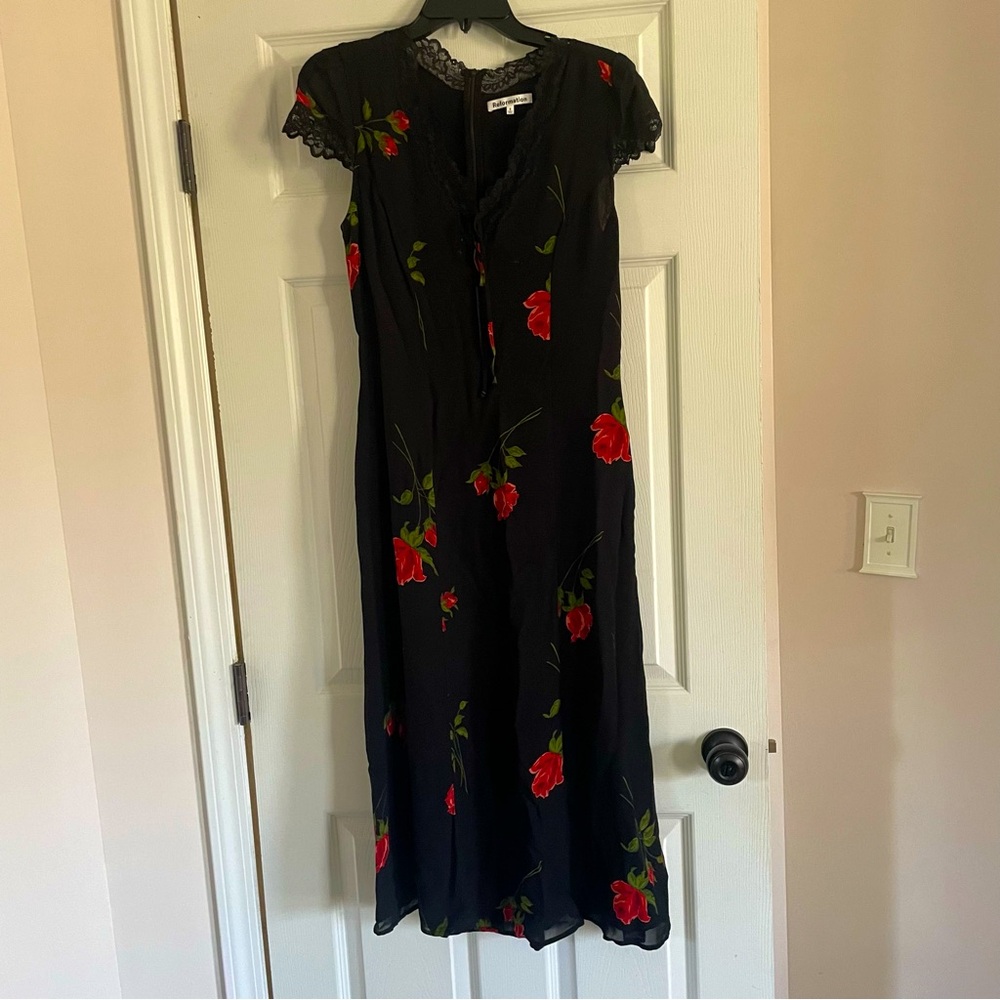 Reformation tiffie rose print dress size 6